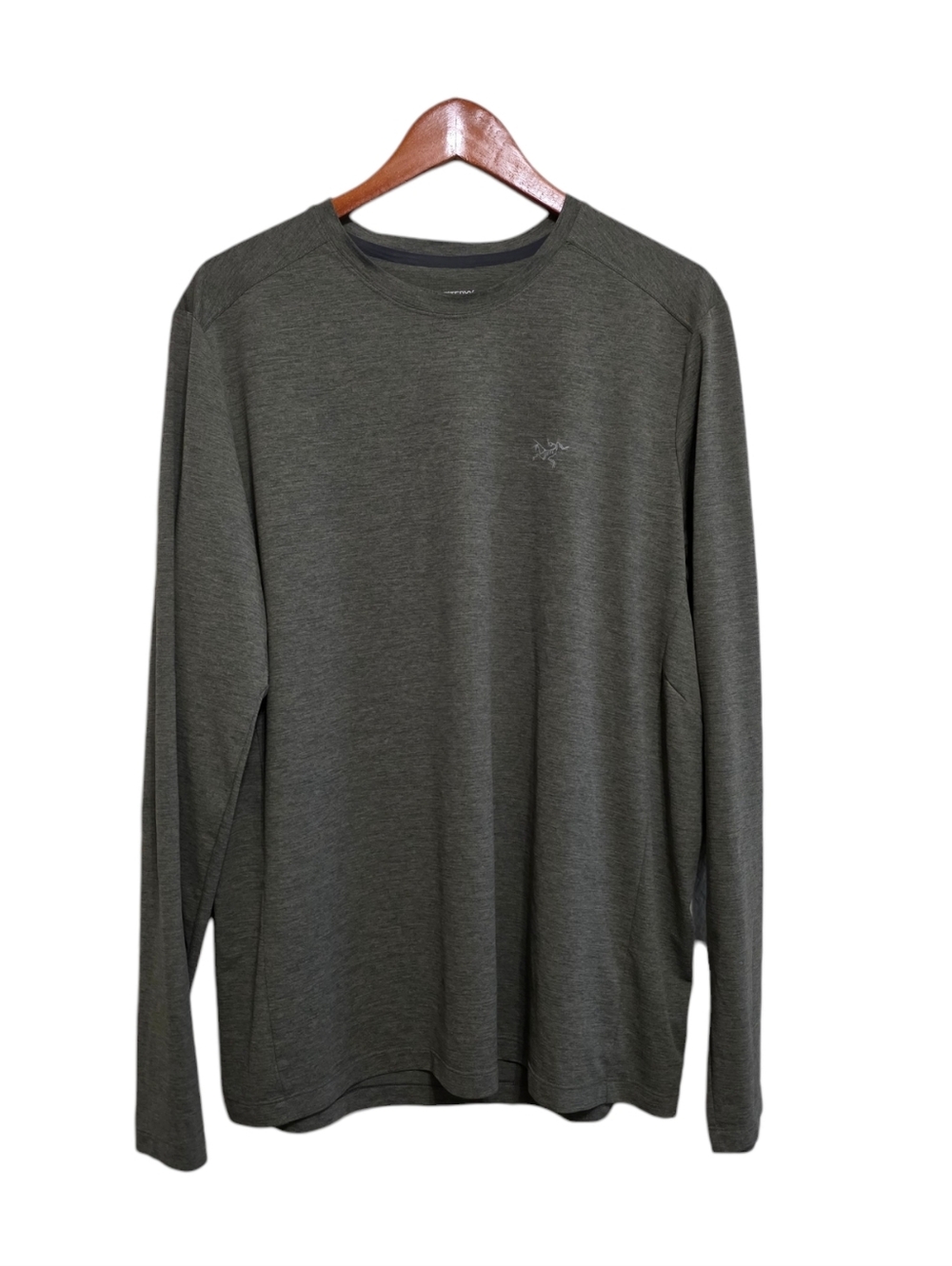 Arc'teryx Cormac Crew LS in Green Size Large